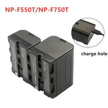 Батерия Npf 7,4 В за наводнения светлина и led видео NP-F550T/NP-F570T F750T/F770T Взаимозаменяеми батерия DCR DSR HDR FDR HVL