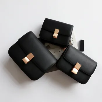 Чанта, портфейл, Малки Чанти, Луксозна Дизайнерска чанта-кутия, квадратна чанта през рамо в ретро стил с Тофу, дамски чанти с капак от естествена кожа 2022
