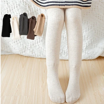 Есенно-зимни детски чорапогащи за момичета, чорапогащи, детски изолирана топли чорапи, балетные чорапи, чорапогащи с топла подплата за момиченца