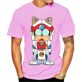 Мъжки дрехи Samurai Pizza Cats Спиди Cerviche, мъжки тениски с анимационни котка на 90-те години, ретро Японското аниме тениски с къс ръкав plus
