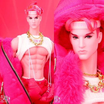 Ограничена Продажба на Розова Кожа Колекция Adonis Оригинала 1/6 Стръмни Кукли MIZI Подвижни Красиви Мъжки Модни Кукли За Момчета