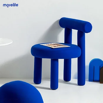 Скандинавски дизайн креативен маса за хранене, стол, стол за грим, кафе стол, тоалетка табуретка, луксозни и модерни мебели, хотелски стол за почивка