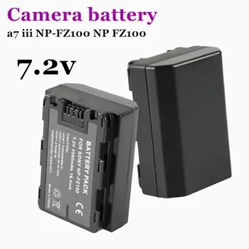 Цифрова батерия 2280 ма NP-FZ100 NP FZ100 Батерия за фотоапарат NPFZ100 Z-Серията Alpha A7 III A7riii A9 A9R A9S A6600 Sony A7 Iii