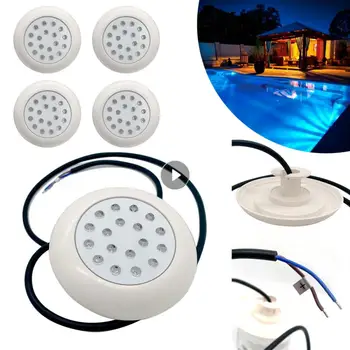 1-5шт 12V LED Zwembad Licht м diepte IP68 Топло Лампа Dompelpompen Licht Onderwater Piscina лека нощ Външен Прожектор