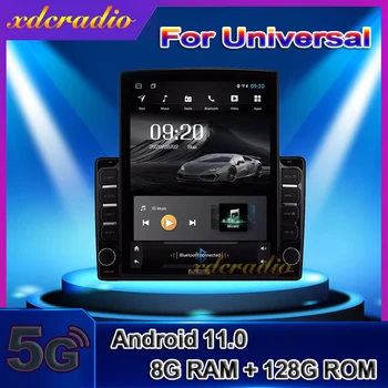 Xdradio Android11 за универсален автомобилен DVD-мултимедиен плеър с автоматична GPS-навигация, радио Automotivo Стерео 4G DSP