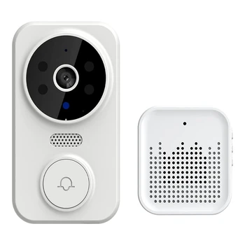 Интелигентен звънец, дистанционно видео домофон, интелигентен визуален звънец, домашно HD нощно виждане