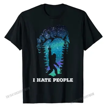 Снежен човек, Среден пръст, мразя хора, Снежен човек, забавна тениска, Последните Младежки Ризи, Памучни Блузи, Тениски, Уникални