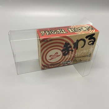 Прозрачна Кутия Протектор за Nintendo Game Boy Advance/GBA/Wario, Фаянс Вити кутии за събиране на игра черупки Прозрачна витрина