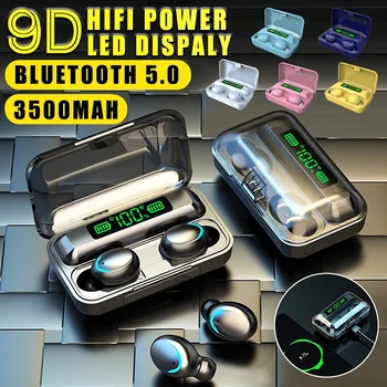 Търговия на едро Директен Доставка Bluetooth Слушалки Безжични Слушалки С Микрофон Слушалки F9 F9-5 E6S A6S Y50 Y30 G7S A6R E10 S6