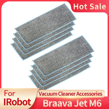 Миещи се и многократна употреба, кърпички за мокро почистване на iRobot Braava Jet m6 (6110) (6012) (6112) (6113) Идеална роботизирана въже
