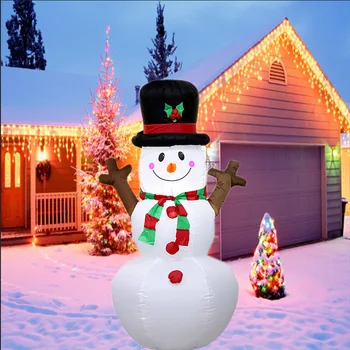 Led Надуваеми Коледни украшения във формата на Клони Снежен За Дома и Градината, Украса за Коледното парти, нова година Коледна Навидад