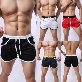 Мъжки Летни ежедневни спортни къси панталони за фитнес, бански за джогинг, плажни къси панталони, Спортни къси панталони