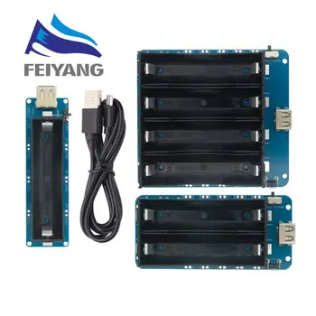 Защитна такса за зареждане на батерия 18650 Micro USB Port Type-A USB 0.5 A 5V 3.3 V За Arduino/Raspberry Pi/Nodemcu