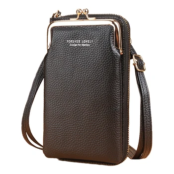 Горещите Модни малки чанти през рамо, дамска мини чанта-месинджър от матова кожа, клатч, женствена чанта за телефон, портфейл, чанта