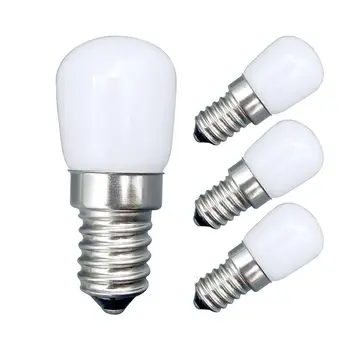 Мини led лампа за хладилник E14 мощност от 2 W E12 с регулируема яркост, Энергосберегающая Защита на очите, дълъг срок на експлоатация, лека нощ