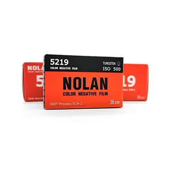 Nolan 5219 500T 135 Хвърляне на цветен филм, отрицателна филм ECN2, работа с Iso 500 36EXP/Ролка