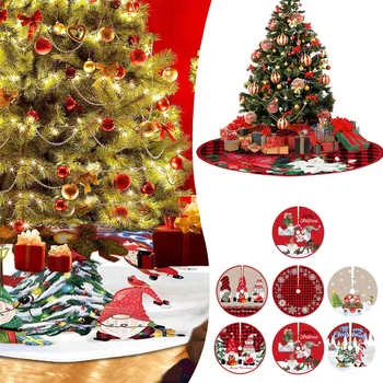 Пола за Коледно Изискан Дядо коледа, Снежен човек, Лосове, Снежинка, Коледна елха, долна декор, Весел Коледен декор за дома, Нова Година #t2g