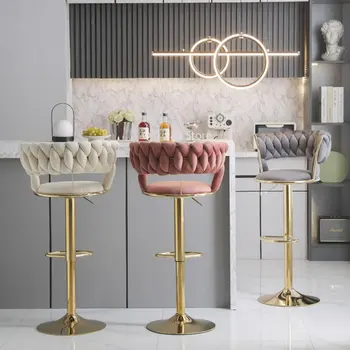 Високи столове Акцентное обяд стол за интериора на Nordic Modern Lounge Луксозни столове творчески шезлонги за интериора на съвременните мебели Century WYH