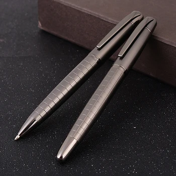 Луксозни химикалки от тежък метал, училище, офис, за подпис, химикалка писалка за писма, канцеларски материали за учениците