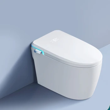 Интелигентен тоалетна, напълно автоматичен вграден тоалетна, неограничен налягане на водата, ултра-въртящи сифон