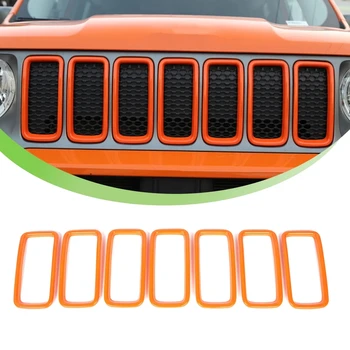 Декоративно пръстен за капака на предната решетка на автомобила, накладки за Jeep Renegade 2022 2020 2021 2019, аксесоари за екстериора