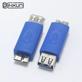 1 бр. конектор USB 3.0 Type A конектор Micro USB OTG Type B, удължител, адаптер за PC