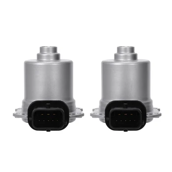 2x Електромагнитен клапан за автоматично превключване на предавките от неръждаема стомана, сребро, подходящи за Ford Fiesta Focus 2012-2017