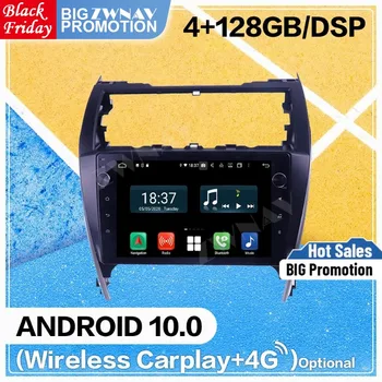 128 Г DSP Carplay Екран на Android Плейър За Toyota Camry 2012 2013 2014 2015 2016 2017 GPS Navi Auto Радио Аудио Стерео Главното Устройство