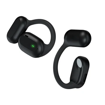 Спортни слушалки с отворена проводимост на въздуха в ухото, безжични слушалки, Bluetooth, стереомузыкальные слушалки, Шумоподавляющие слушалки за разговори HD