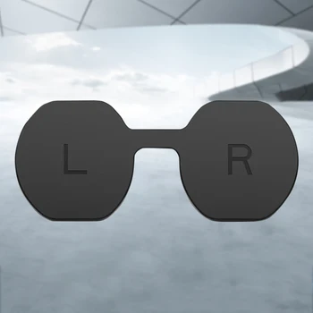 Силиконови облицовки за лещи очила, меки защита лещи очила, моющаяся, защищающая от надраскване, пыленепроницаемая, лесна за шлем PS VR2