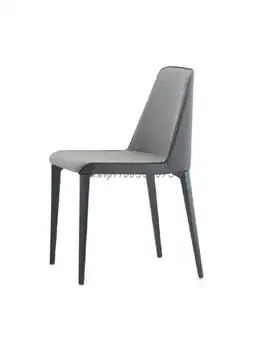 Обичай трапезария стол в скандинавски стил, творчески стол с облегалка, текстилен домашен стол, Бюро, стол, Хотел, лесно Луксозно съвременно кожен стол, Дизайнер