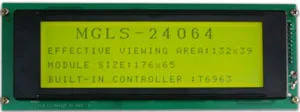 Съвместим Нов LCD дисплей на Екрана на дисплея замени MGLS24064 MGLS24064-21C MGLS24064-54C за MGLS24064-17C LCD дисплей панел Клас A
