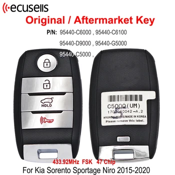 Ecusells Истински/OEM/Вторичен пазар 2015-2019 за Kia Sorento Smart Key 95440-C6000 95440-C6100 D9000 G5000 в c5000 433 Mhz, Чип 47