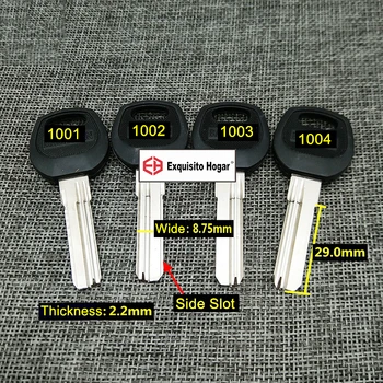 Най-доброто качество на ключ за домашни врати 29 мм Шлосери аксесоари Празни ключове в SJAE201
