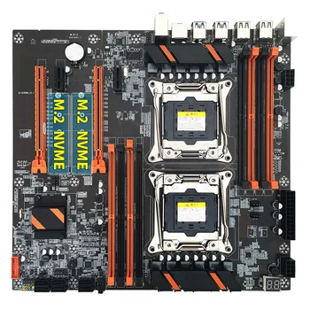 Дънна платка с два процесора X99 + процесор 2XE5 2620 V3 + Оперативна памет DDR4 4G RECC + Кабел SATA + Стена + Термопаста LGA 2011 за процесора 2011-V3