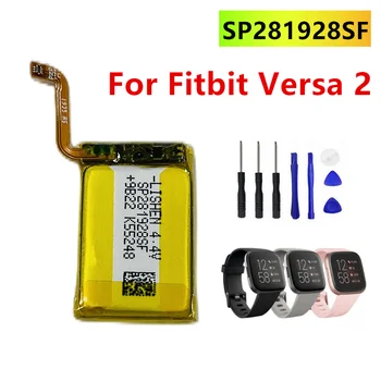 Нова Батерия SP281928SF Капацитет 165 ма За Смарт спортни часа Fitbit Versa 2, Батерия SP281928SF, Безжичен Батерия + Безплатни Инструменти