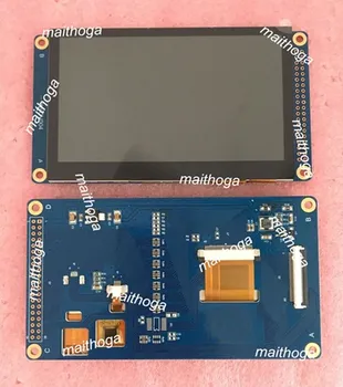 IPS с диагонал 4,3 инча 40PIN HD TFT LCD Капацитивен Сензорен Екран с адаптерной плащане I2C GT9147 IC 24Bit TTL-RGB Интерфейс, 800*480