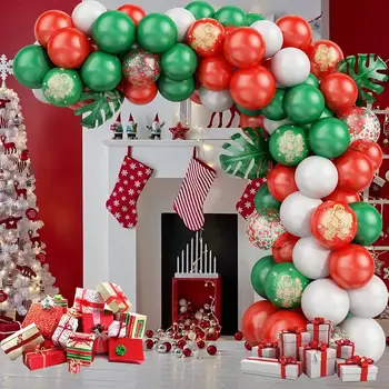 Балон с високо съдържание на Коледа балон е По-плътен оформление на сцената на Трайна украса на коледна тематика през Цялата набор от балони