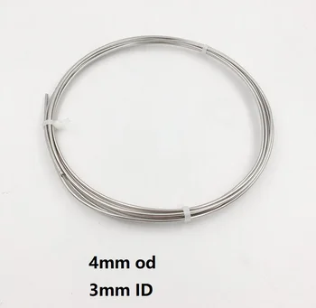 4 mm od 4x0,5 мм 304 серпентина от неръждаема стомана coiler sus304 маслена тръба маркуч инструмент карта ръкав на тръбата е източник на газ тръбопровод
