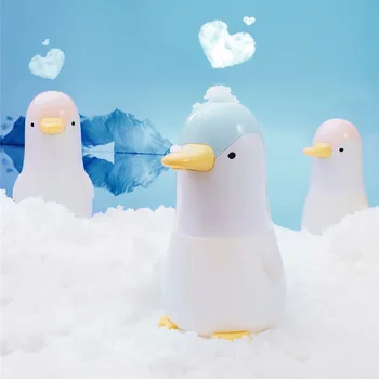 Дозатори за Течен Сапун Стара Penguin Детски Автоматично Аксесоари За Баня С Прием на Инфрачервен лъч за Автоматично Наблюдение