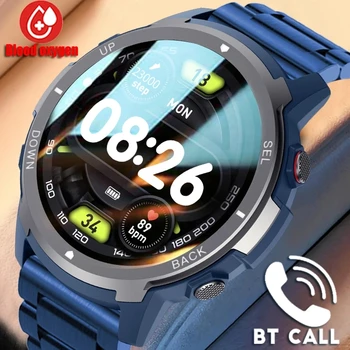 Спортен проследяване с GPS, обадете се по Bluetooth, мъжки smart-часовници, дамски фитнес-часовник с пълна докосване, водоустойчив умен часовник Man за Android, IOS, новост 2023 година