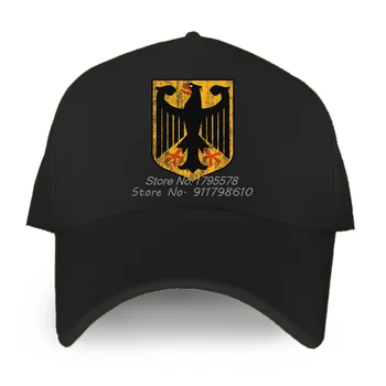 Флаг Германия, герб, Германия, Орел, бейзболна шапка за футболисти, Мъжки и Дамски бейзболна шапка с козирка, Регулируеми Ежедневни спортни шапки