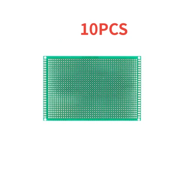 10ШТ 8x12 см отгледа 10х10 см Печатна Платка Едностранно Прототипная Такса Печатни Платки САМ Електронен Комплект за Експеримента Arduino