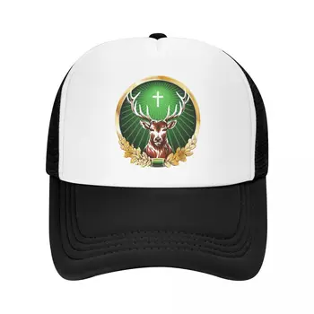 Бейзболна шапка с логото на Jagermeister в стил пънк за мъже и жени, регулируем шапка на шофьор на камион, бейзболни шапки с мек покрив