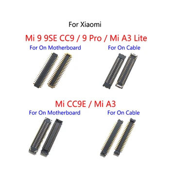 2 бр./лот За Xiaomi Mi 9 9SE/9 Pro/Mi CC9 CC9E/Mi A3 Lite LCD дисплей Конектор спк стартира строителни Портове и конектори на дънната платка/Гъвкав кабел