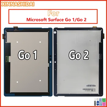 100% чисто Нов LCD дисплей За Microsoft Surface Go 1 Go 2 1824 1825 1901 1926 1927 Дигитайзер с докосване на екрана в събирането на Microsoft Surface go