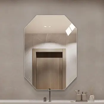 Спортен Костюм Голямо Декоративно Огледало за баня с увеличително орнаменти за грим, огледален гащеризон, сладък Декор на стените Espelho Grande Para Quarto