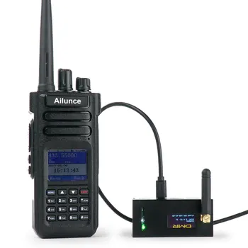Ailunce HD1 GPS DMR Цифрова Преносима радиостанция Двустранно Радио с Точка за достъп MMDVM Wifi Гласов Модем Точка за достъп Raspberry Pi OLED Антена