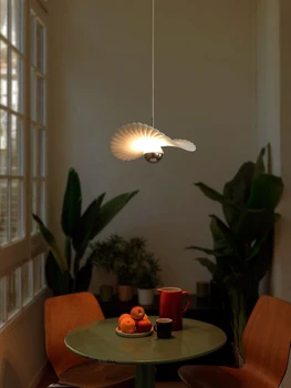 Полилей за трапезария в стил ретро, маса за хранене, бар лампа, дизайн на лампа за коридора в скандинавски стил