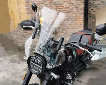 На предното стъкло на мотоциклет предното стъкло, със скоби, ветроотражатель за Benelli Leoncino 500, аксесоари за предния обтекател Leoncino250